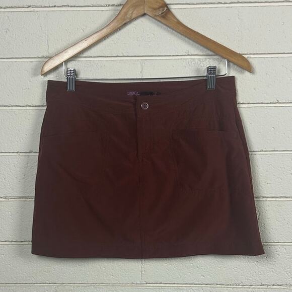 Prana Brown Skort size 4 - Picture 6 of 7